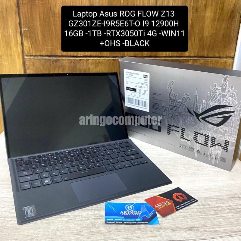 Aringo Laptop Asus Rog Flow Z Gz Ze I R E T O I H Gb Tb