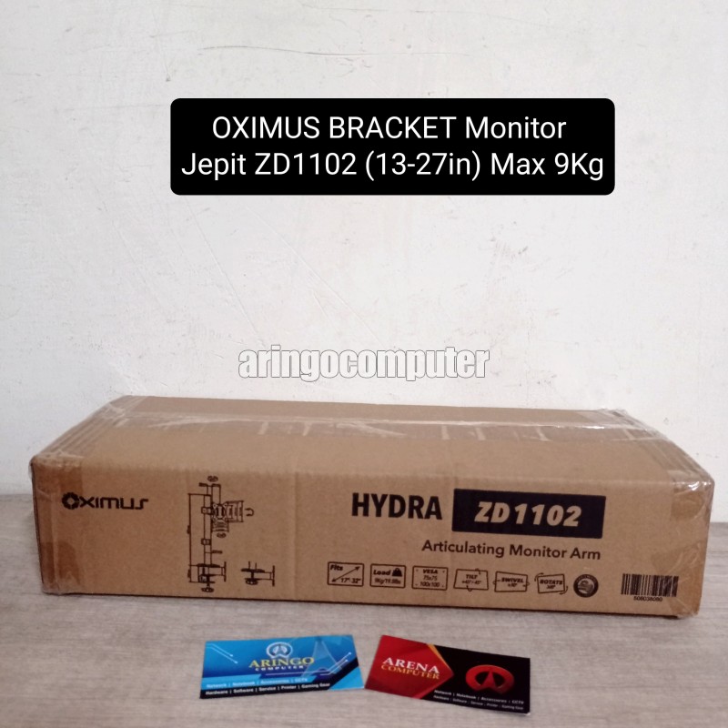 Office Equipment OXIMUS BRACKET Monitor Jepit ZD1102 (13-27in) Max 9Kg