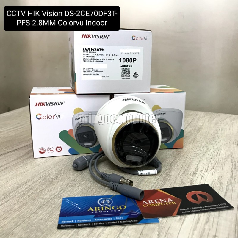 CCTV HIK Vision DS-2CE70DF3T-PFS 2.8MM Colorvu Indoor