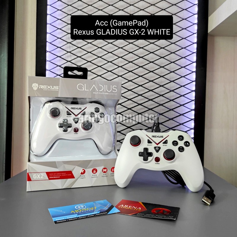 Acc (GamePad) Rexus GLADIUS GX-2 WHITE