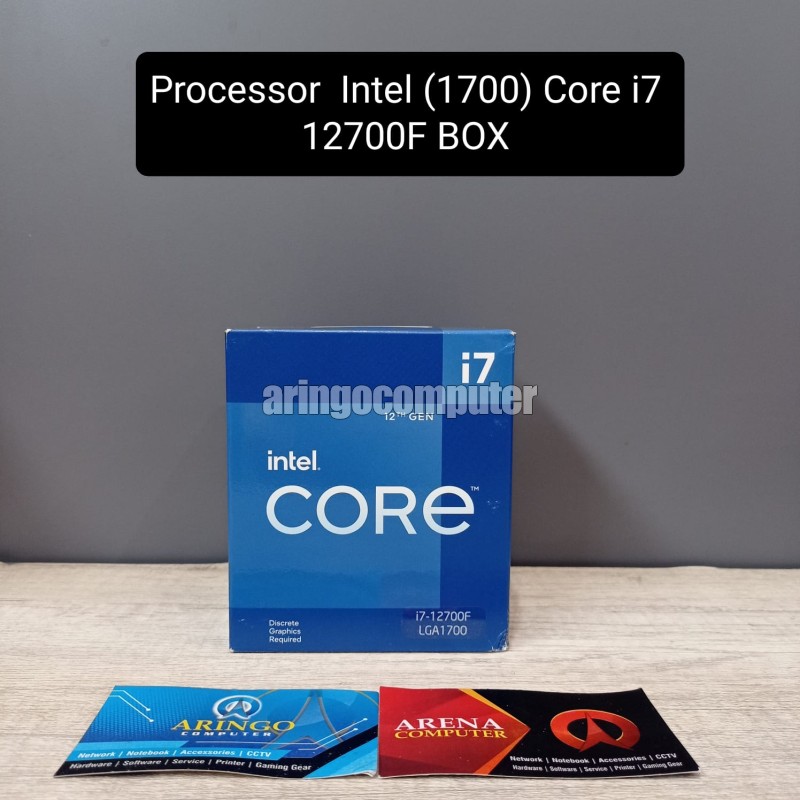 Processor Intel (1700) Core i7 12700F BOX (NonGPU/Wajib VGA)