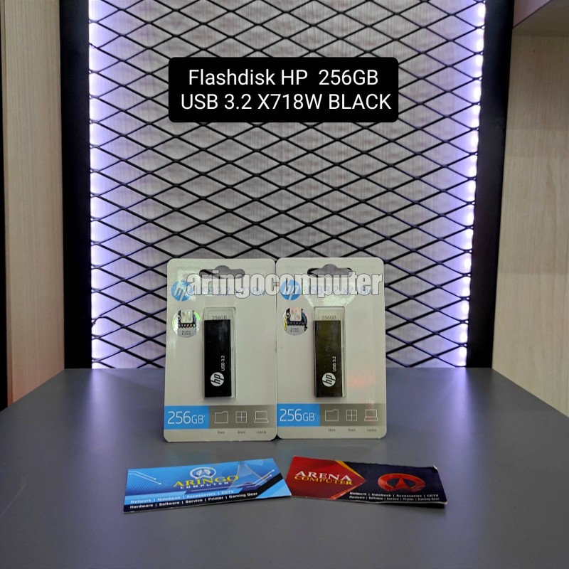 Flashdisk HP  256GB USB 3.2 X718W BLACK
