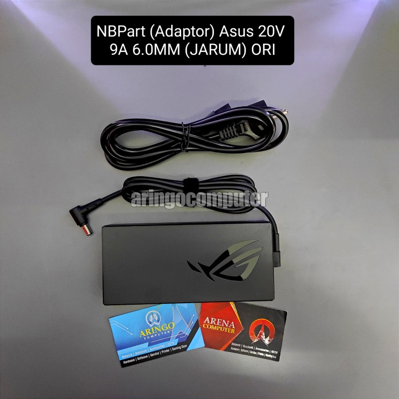 NBPart (Adaptor) Asus 20V 9A 6.0MM (JARUM) ORI