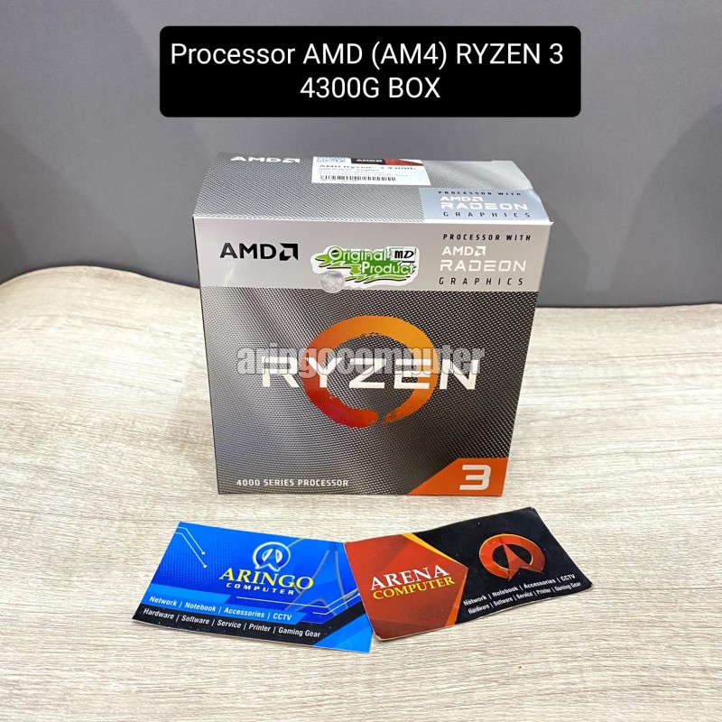 Processor AMD (AM4) RYZEN 3 4300G BOX RESMI