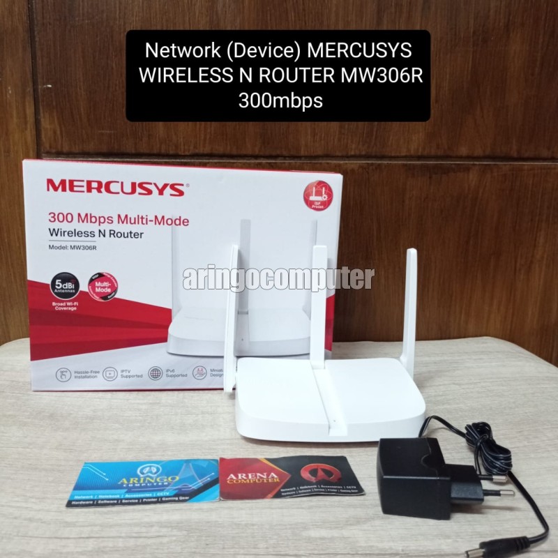 Aringo Network Device Mercusys Wireless N Router Mw R Mbps