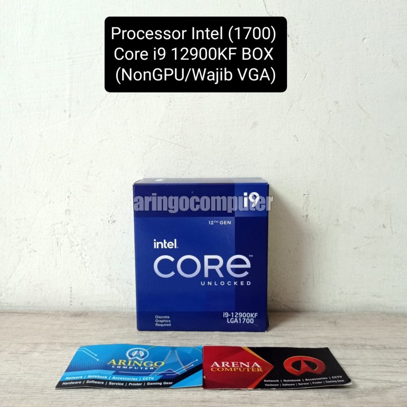 Processor Intel (1700) Core i9 12900KF BOX (NonGPU/Wajib VGA)