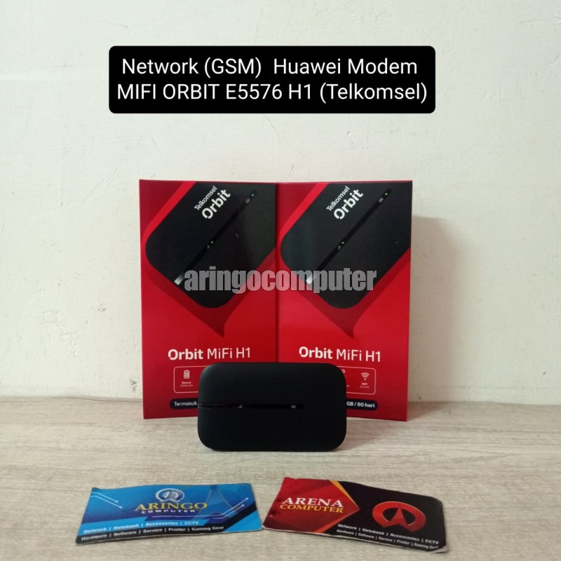 Network (GSM) Huawei Modem MIFI Orbit E5576 H1 - FREE 15GB (Telkomsel)