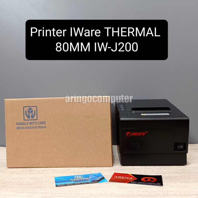 Printer IWare THERMAL 80MM IW-J200 AutoCutter USB + LAN (Kertas Oscar 80)
