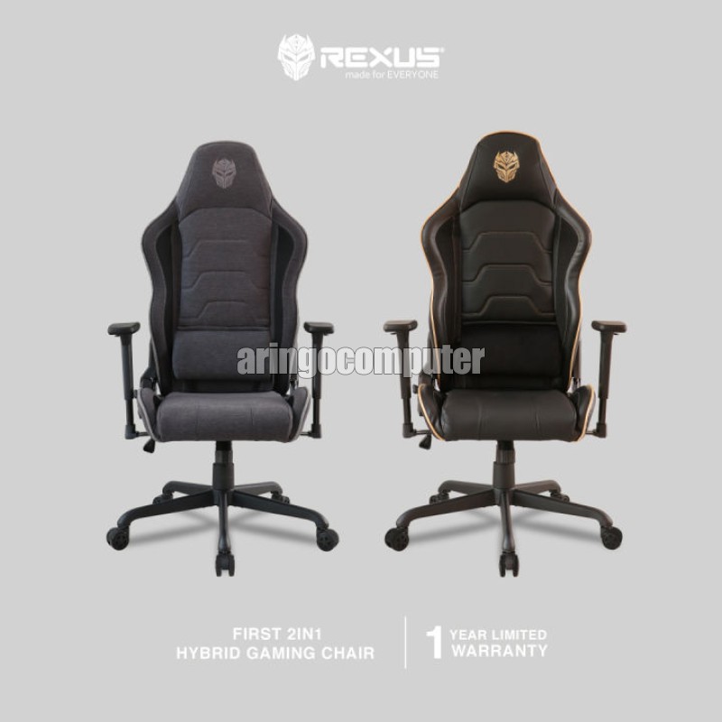 Gaming Chair Rexus RGC-105 BLACK 3D ARMREST