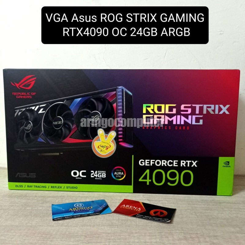 VGA Asus ROG STRIX GAMING RTX4090 OC 24GB ARGB