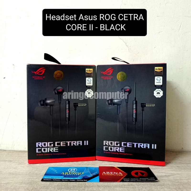 Headset Asus ROG CETRA CORE II - BLACK