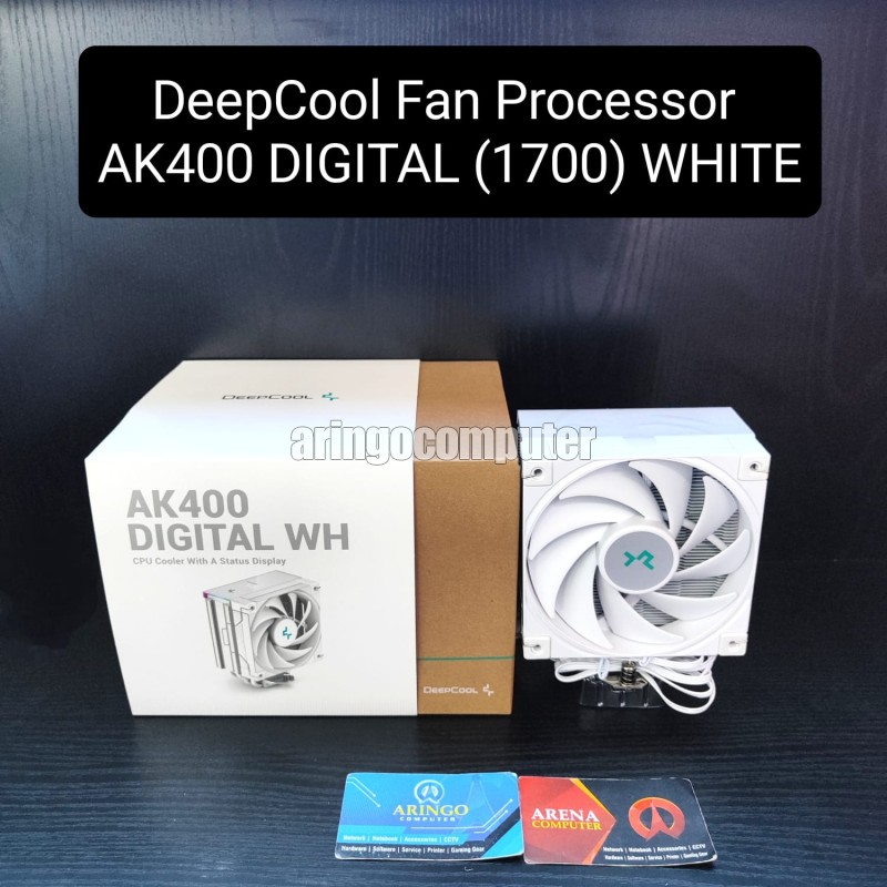 Hardware PC DeepCool Fan Processor AK400 DIGITAL (1700) WHITE