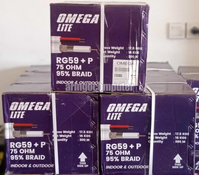 CCTV General OMEGA COAXIAL RG59+P Lite 300 Meter