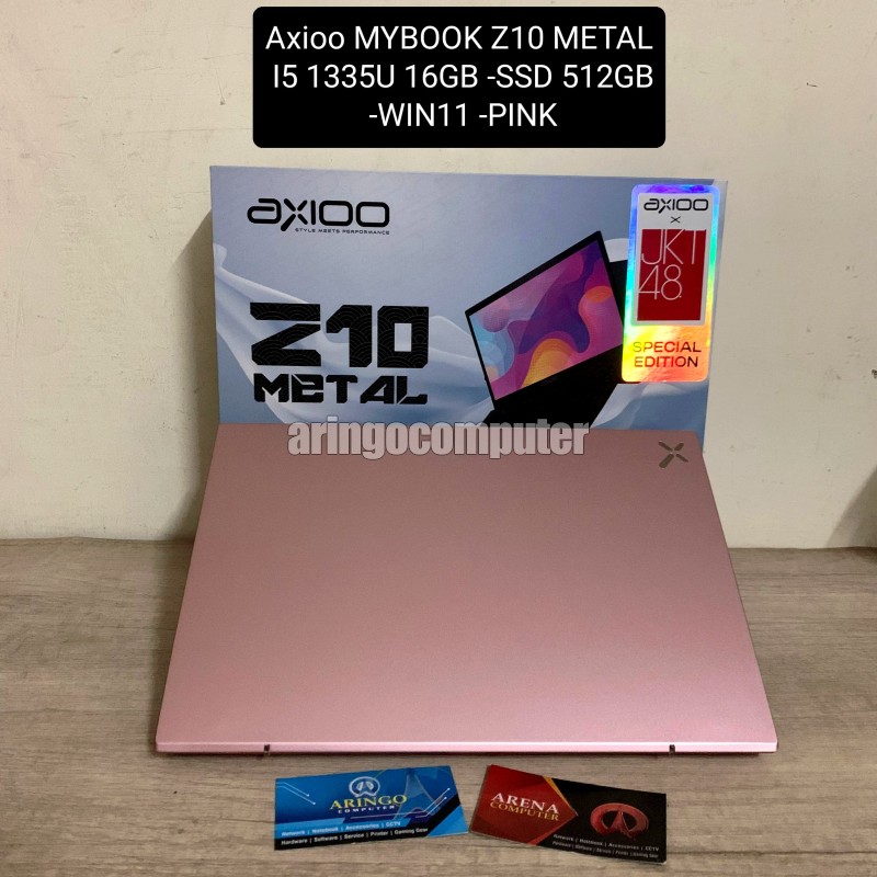 Laptop Axioo MYBOOK Z10 METAL I5 1335U 16GB -SSD 512GB -WIN11 -PINK