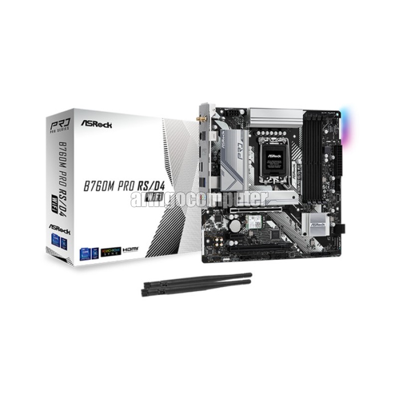 Motherboard AsRock (1700) B760M PRO RS WiFi DDR5