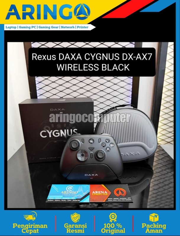 Acc (GamePad) Rexus DAXA CYGNUS DX-AX7 WIRELESS BLACK