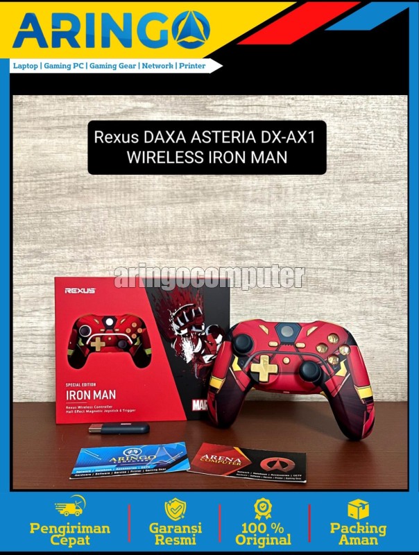 Acc (GamePad) Rexus DAXA ASTERIA DX-AX1 WIRELESS IRON MAN