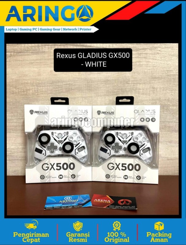 Acc (GamePad) Rexus GLADIUS GX500 - WHITE