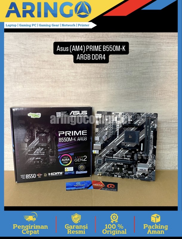 (AM4) PRIME B550M-K ARGB DDR4