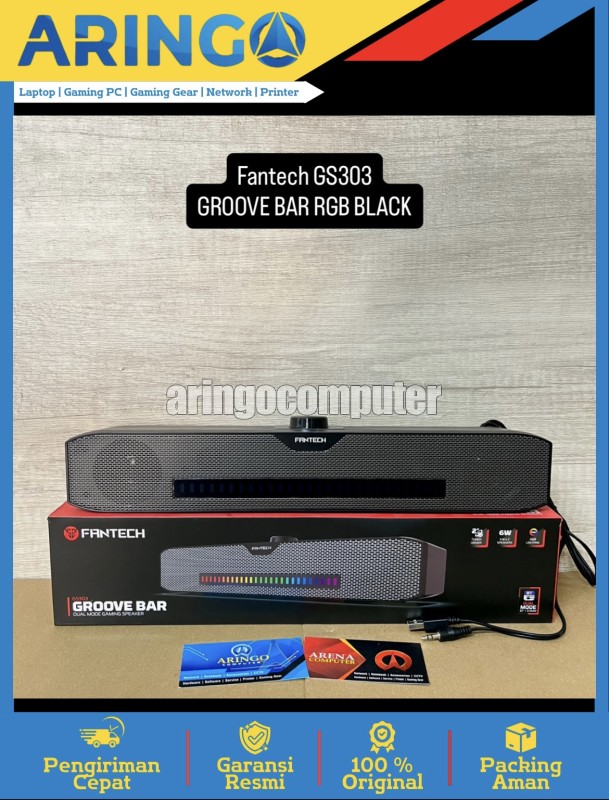 GS303 GROOVE BAR RGB BLACK