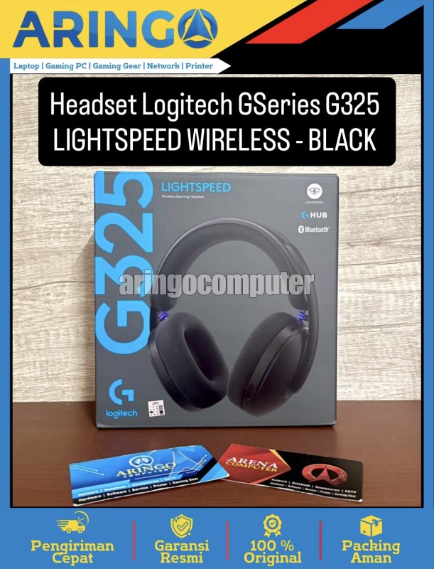 G325 LIGHTSPEED WIRELESS - BLACK