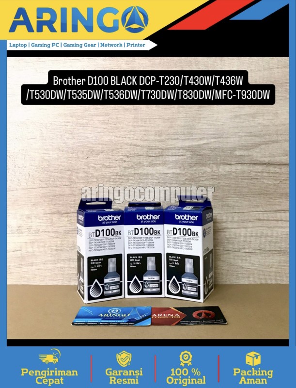 D100 BLACK DCP-T230/T430W/T436W/T530DW/T535DW/T536DW/T730DW/T830DW/MFC-T930DW
