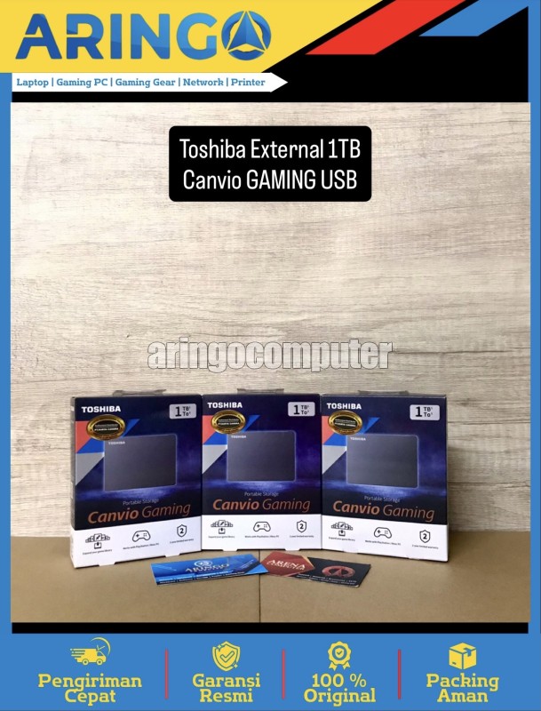 External 1TB Canvio GAMING USB