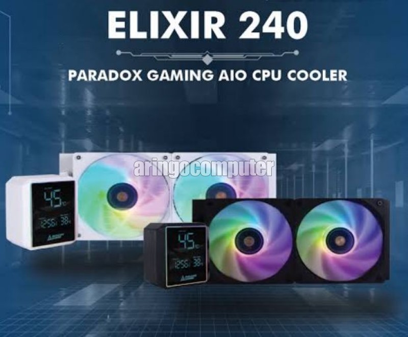 240 ELIXIR AIO CPU COOLER RGB - BLACK