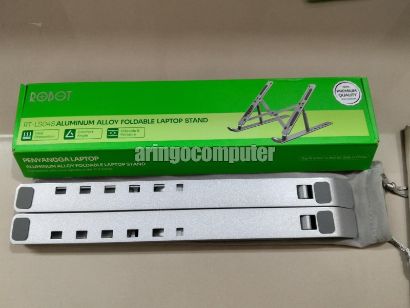 RT-LS04S STAND LAPTOP ALUMINUM - SILVER