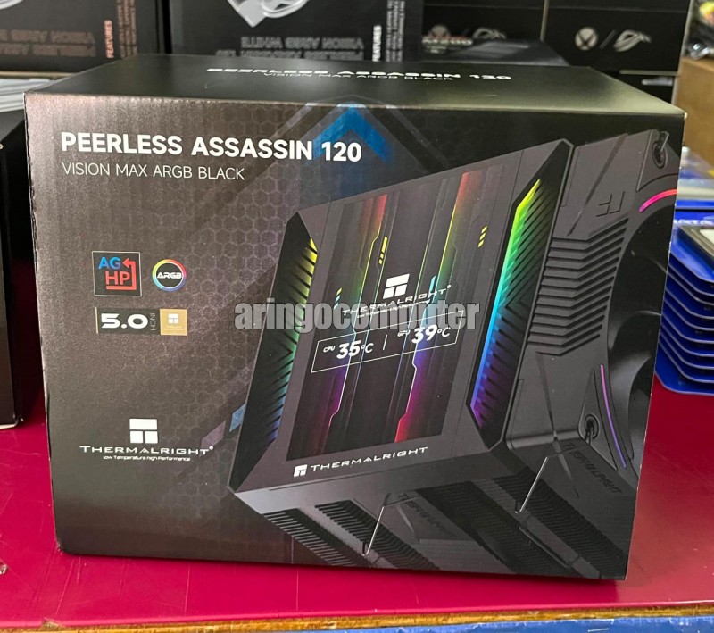 Fan Processor PEERLESS ASSASSIN 120 VISION MAX DUAL TOWER - BLACK ARGB