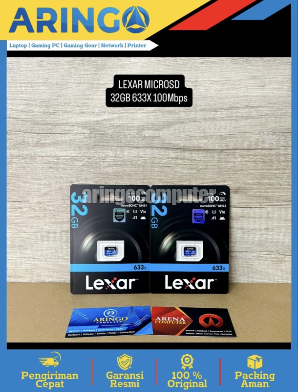 MICROSD 32GB 633X 100Mbps