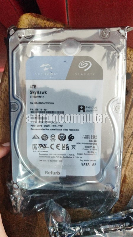 Internal SKYHAWK 4TB SATA CCTV Refurb