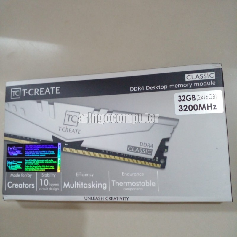 DDR4 2X16GB 3200Mhz CLASSIC SILVER