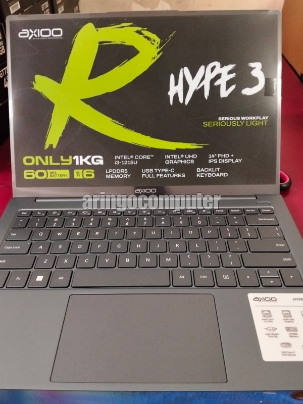 HYPE R3 I3 1215U 12GB -SSD 256GB - 14inch -WIN11 -GREY