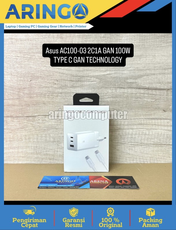 AC100-03 2C1A GAN 100W TYPE C GAN TECHNOLOGY