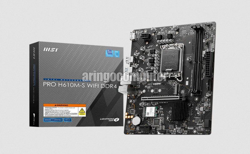 (1700) PRO H610M-S WiFi DDR4