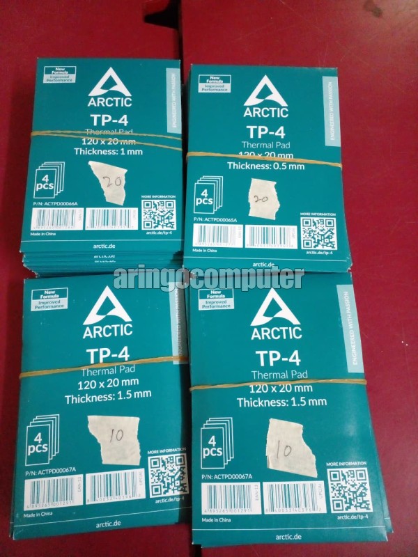 THERMAL PAD TP-4 120x20mm/1.0mm isi 4Pcs
