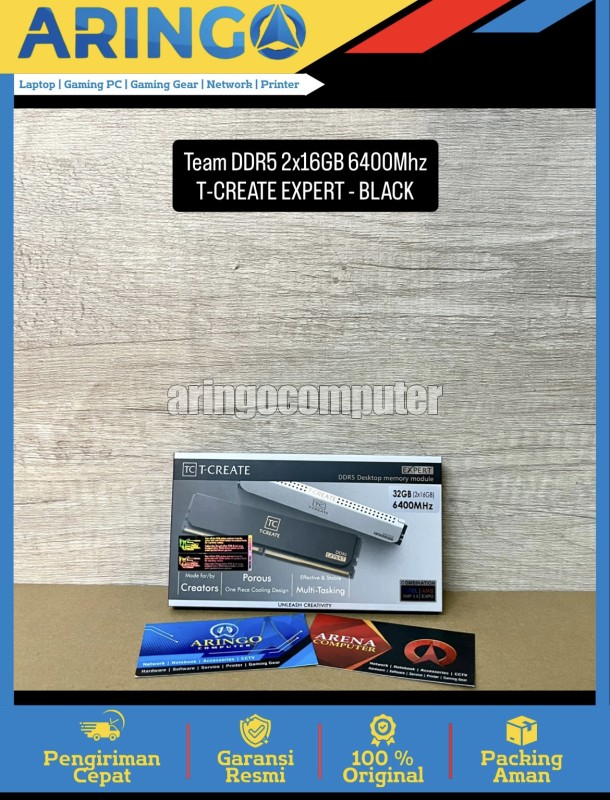 DDR5 2x16GB 6400Mhz T-CREATE EXPERT - BLACK