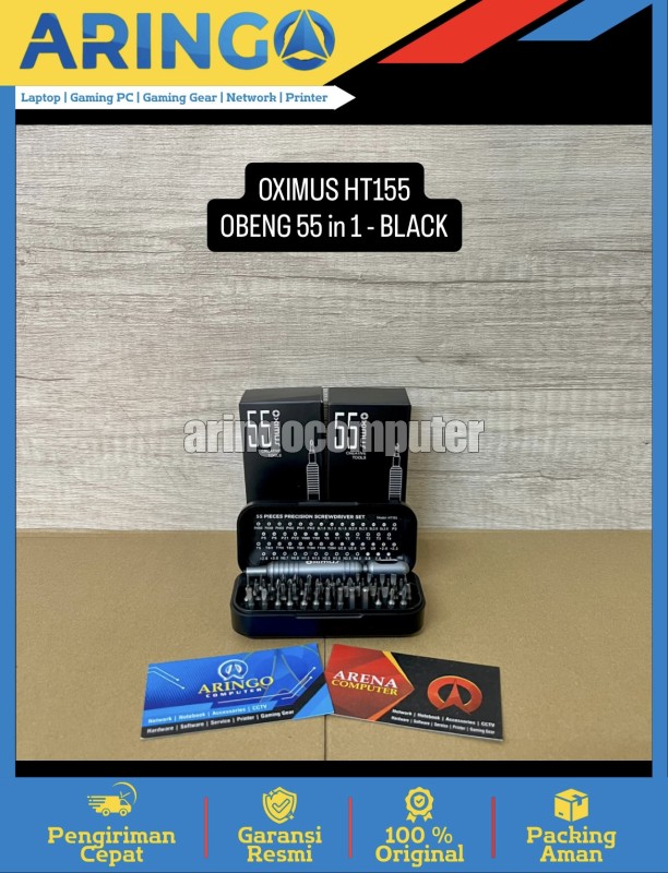 HT155 OBENG 55 in 1 - BLACK